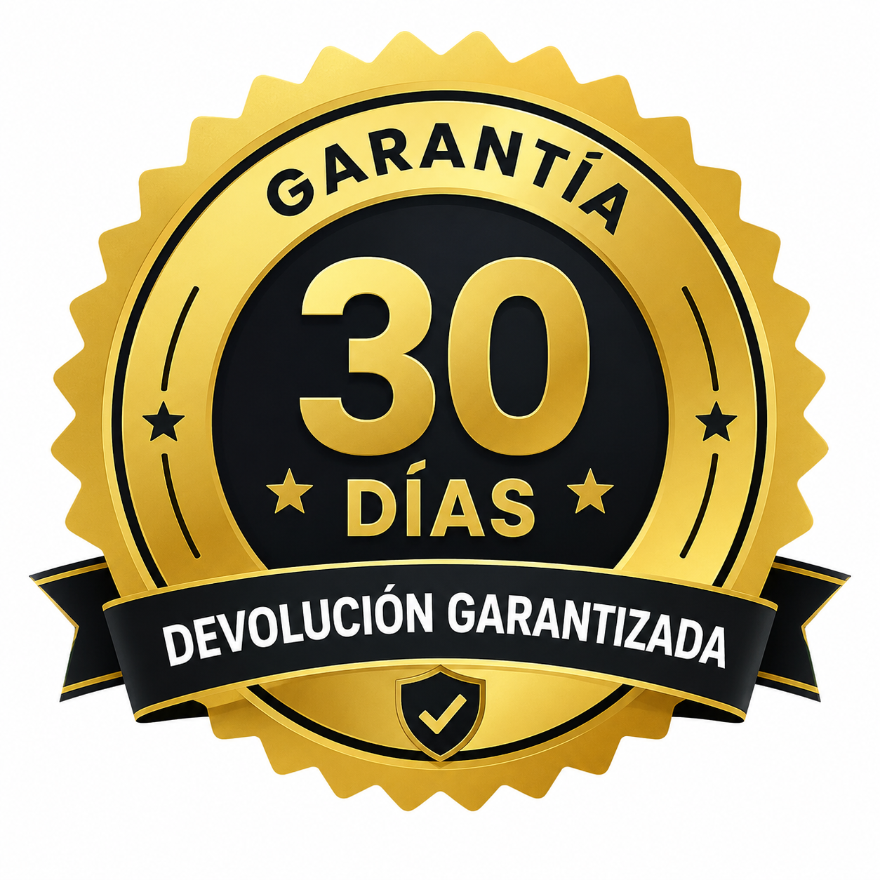 Garant&iacute;a de 30 d&iacute;as: si el producto no cumple con lo que ofrece, te lo devolvemos.