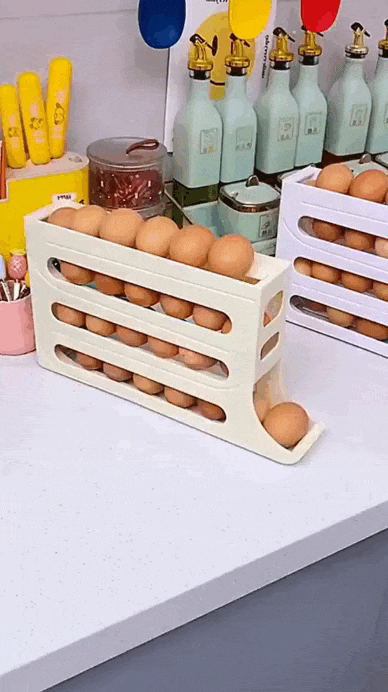Organizador Inteligente de Ovos para Geladeira
