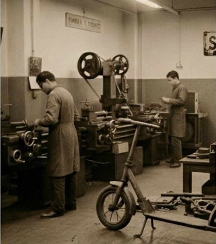 Historia Scooter Italy