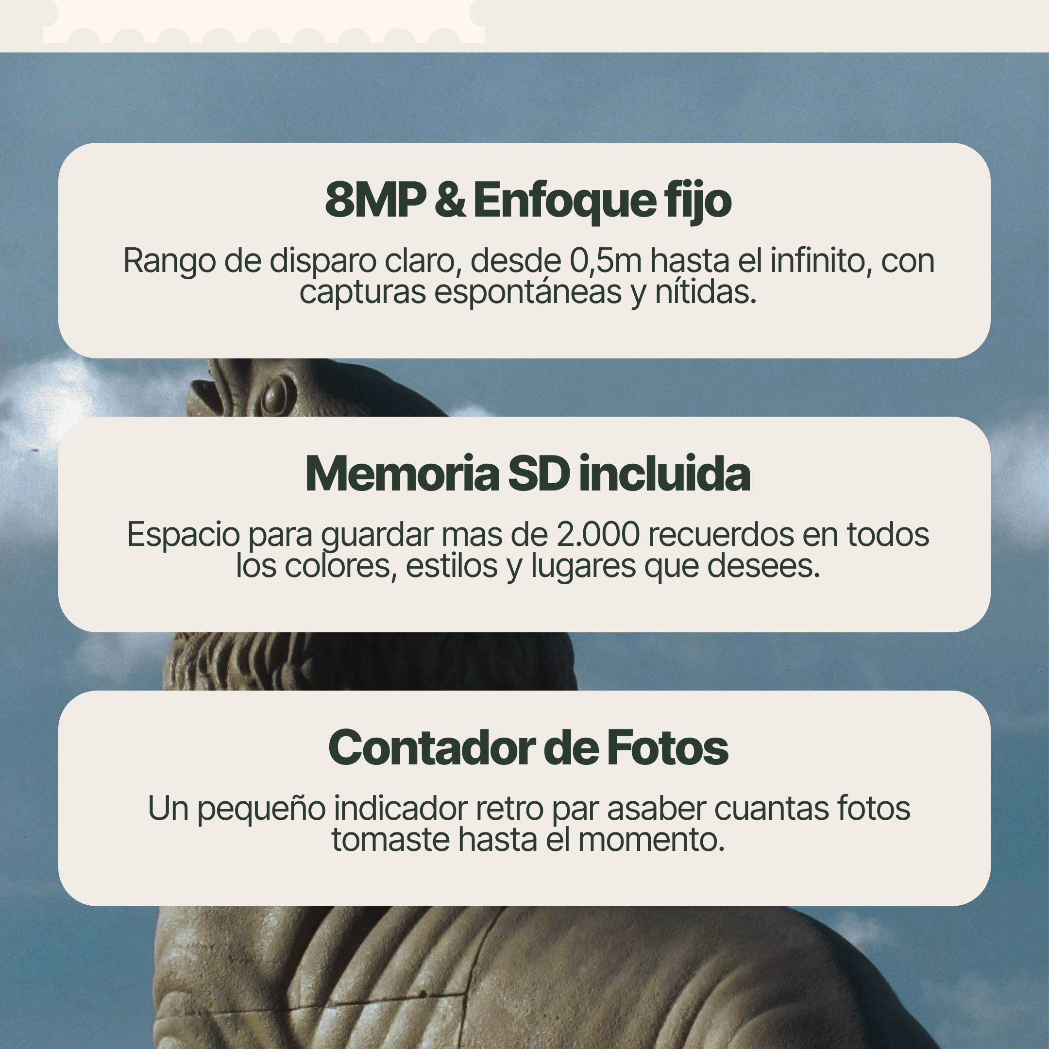 Especificaciones y detalles