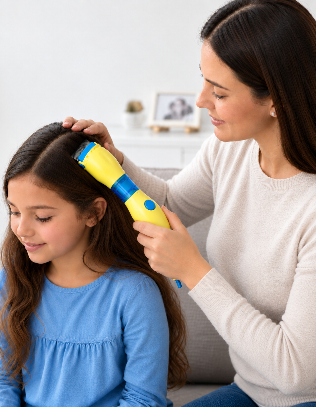 V-Comb: aspiradora saca piojos