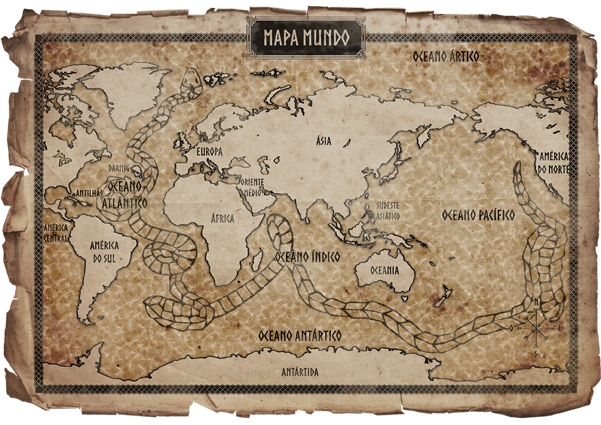 Mapa Mundi Antigo