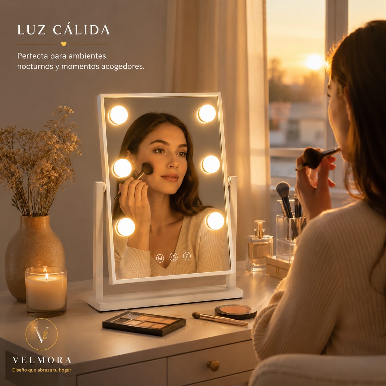 Luz C&aacute;lida