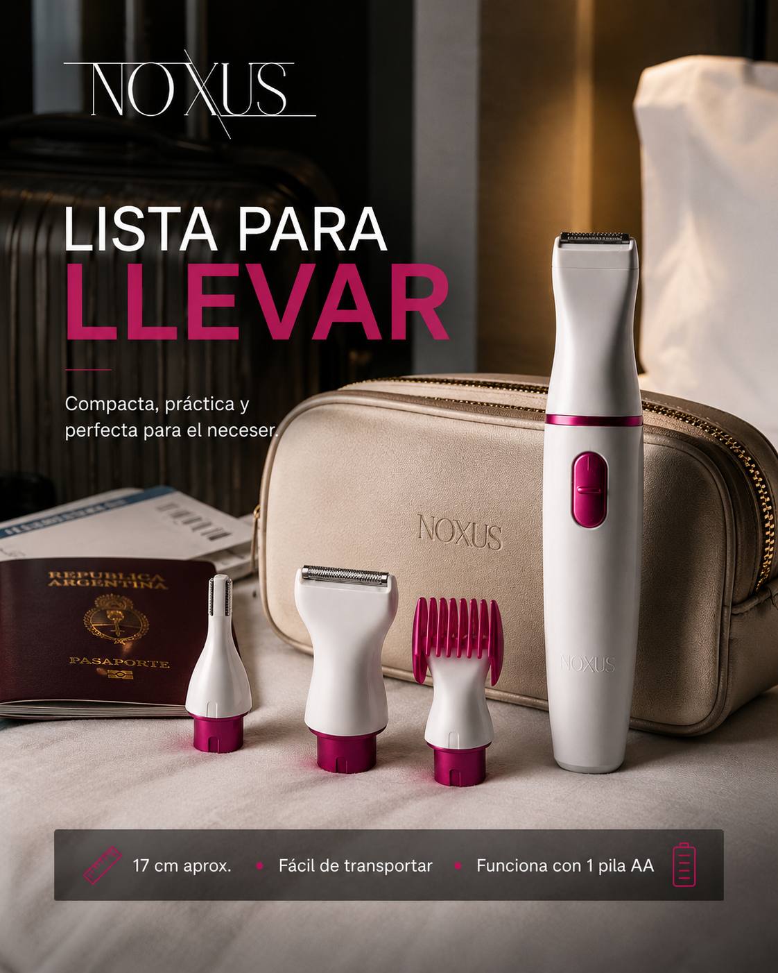 NOXUS lista para llevar