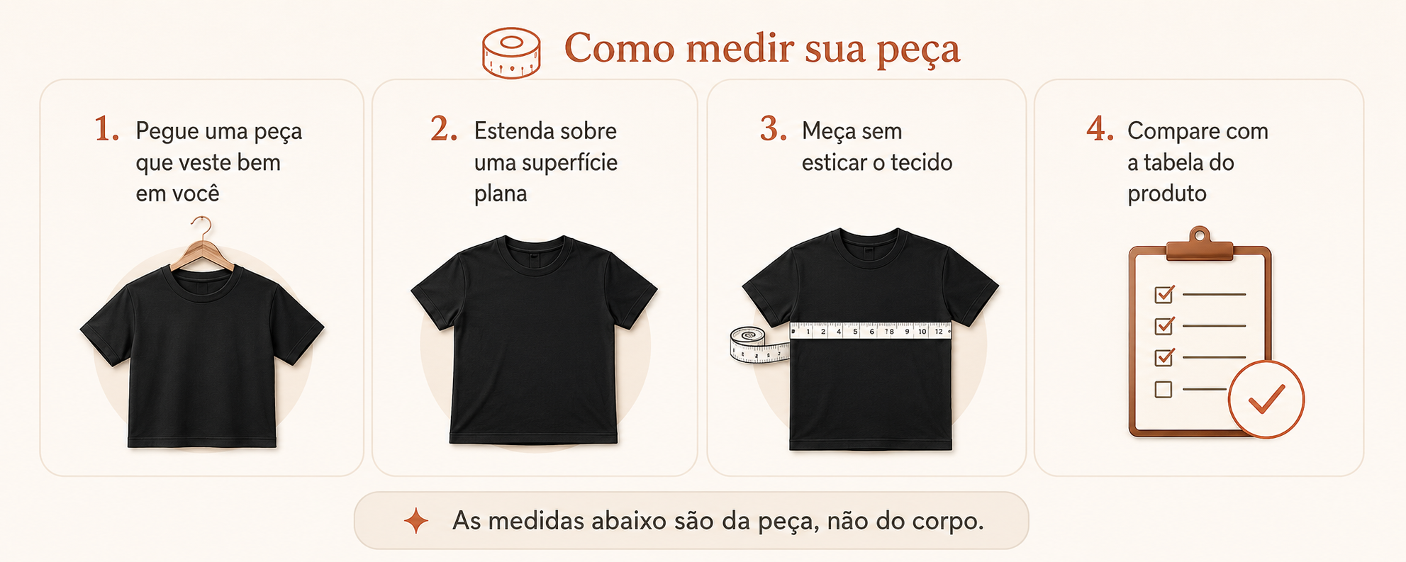 Como medir uma peça