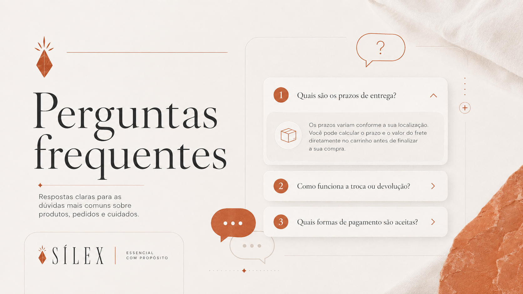 Perguntas frequentes SÍLEX