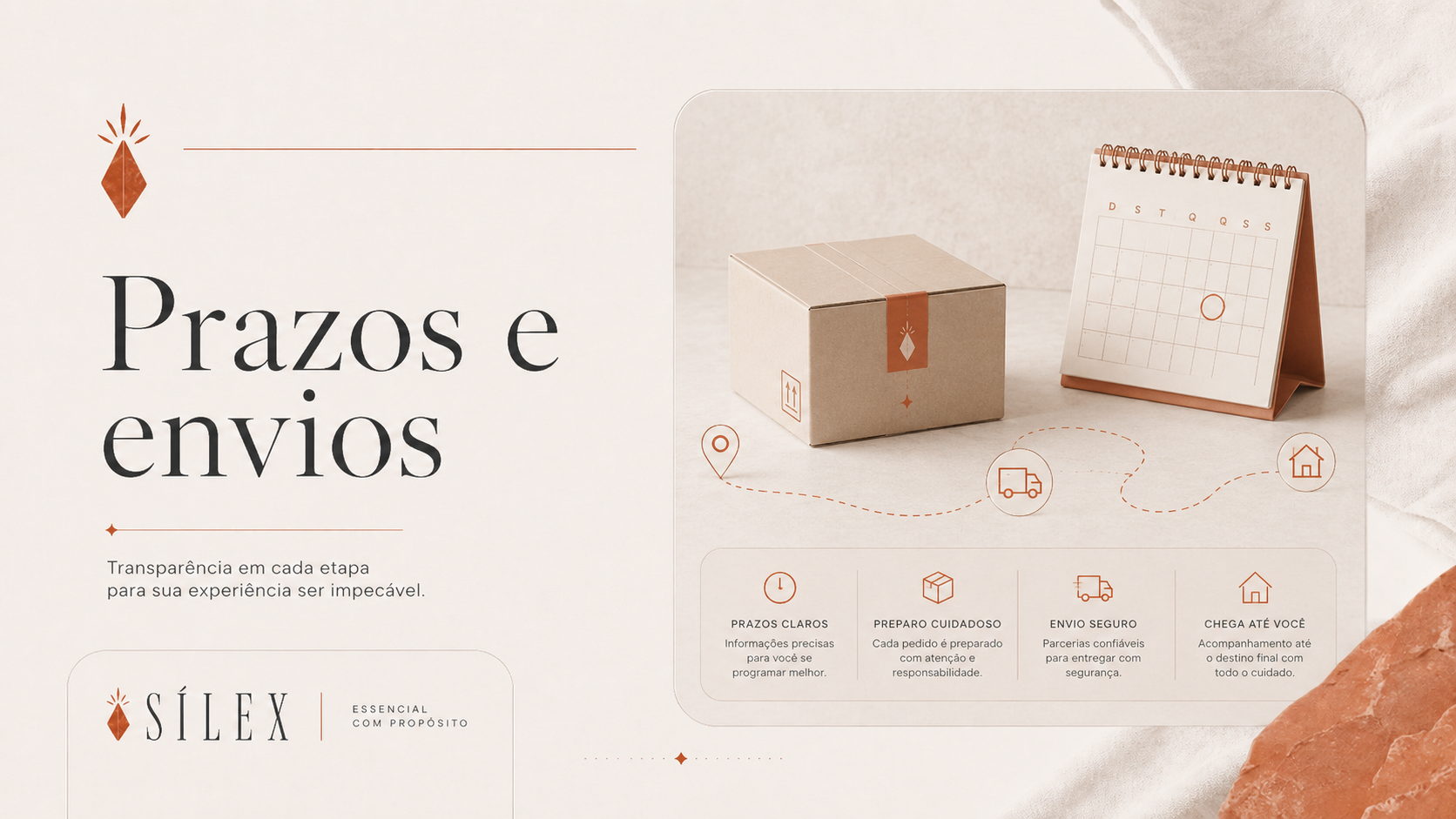 Prazos e envios SÍLEX