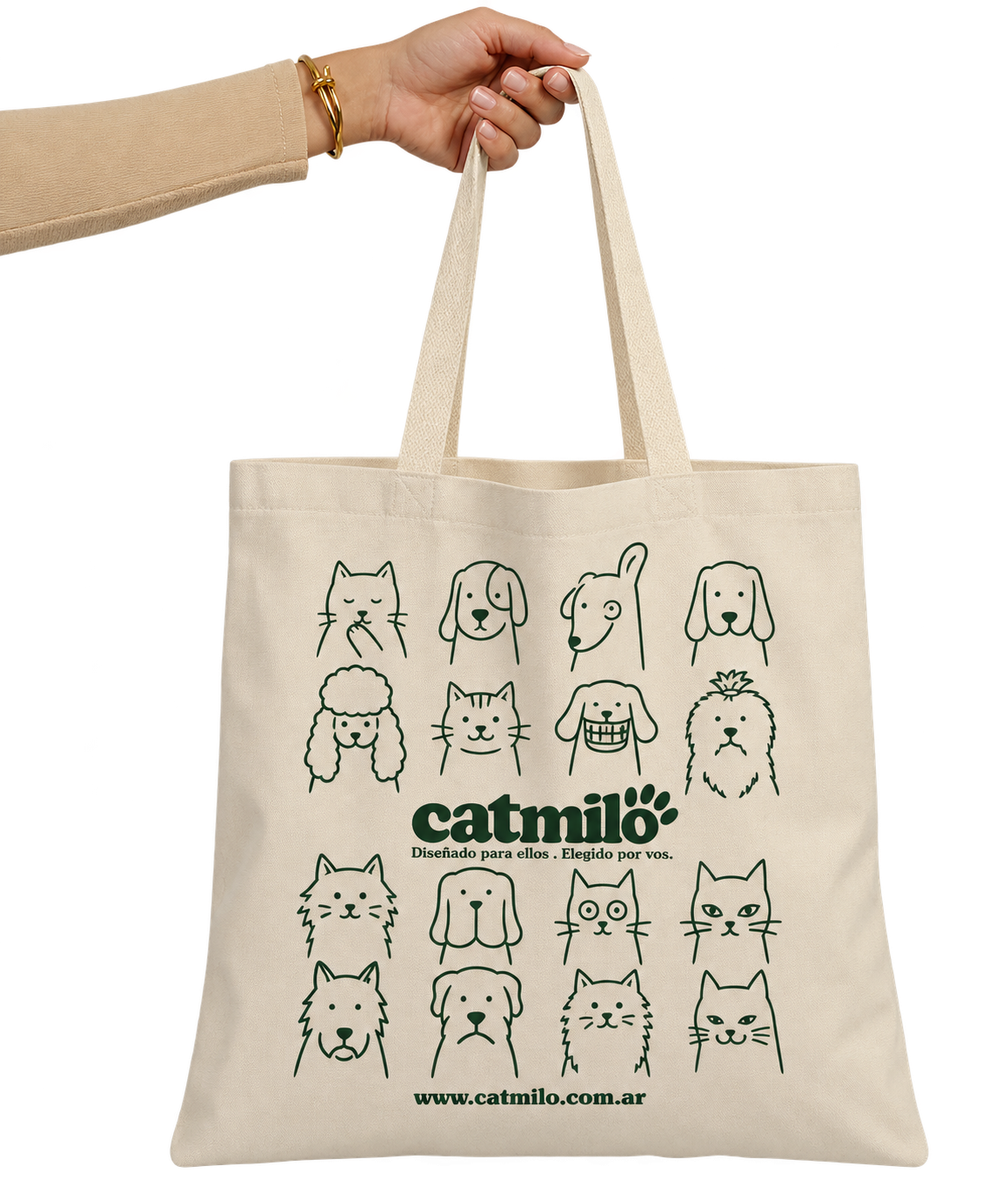 Tote bag Catmilo