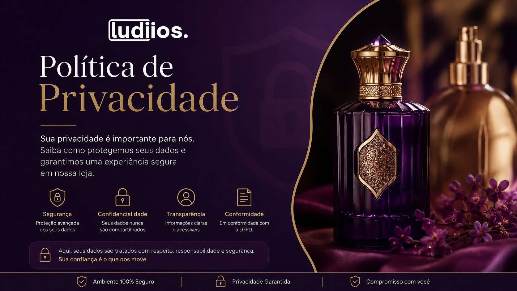 Perfumes selecionados Ludiios