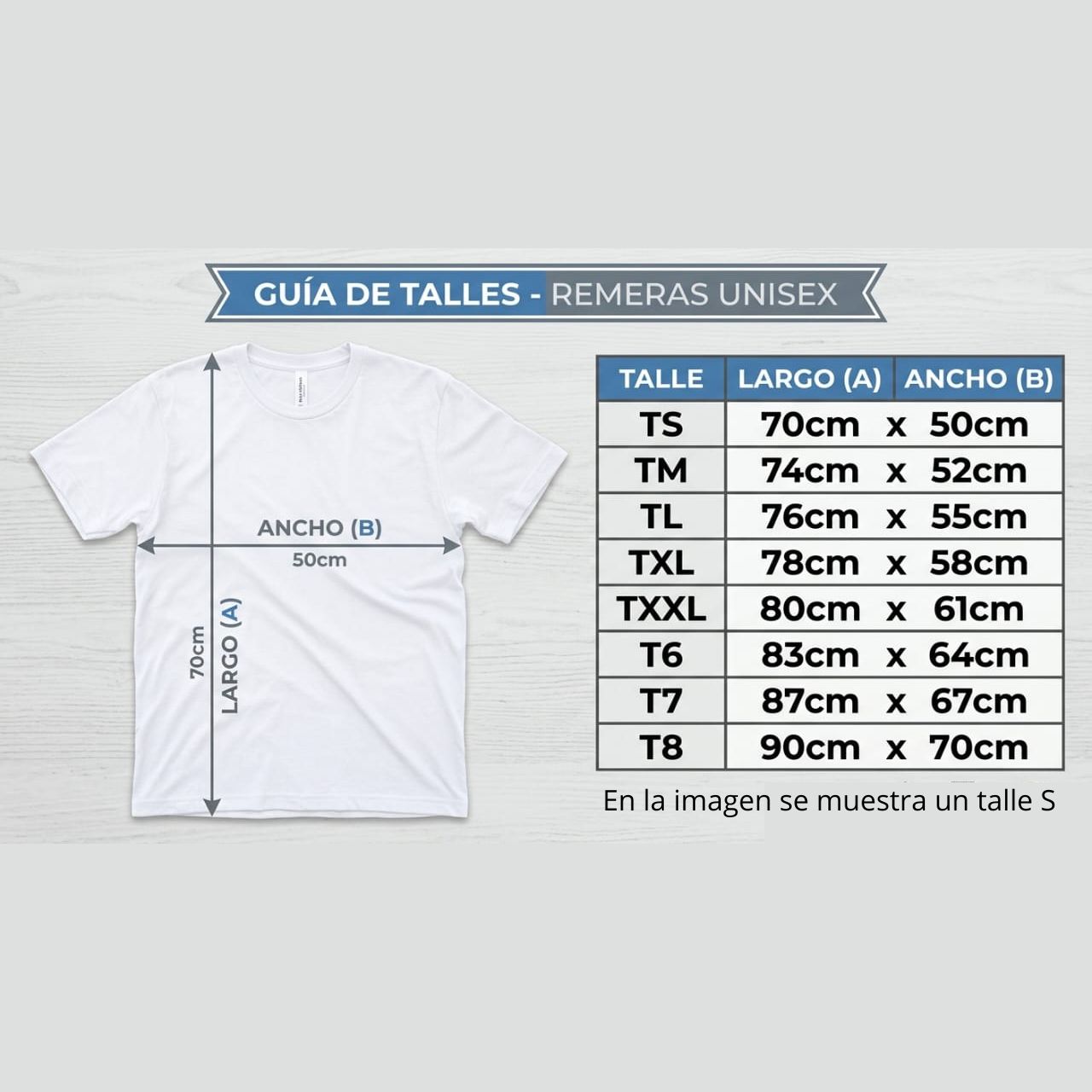 Talles Remeras