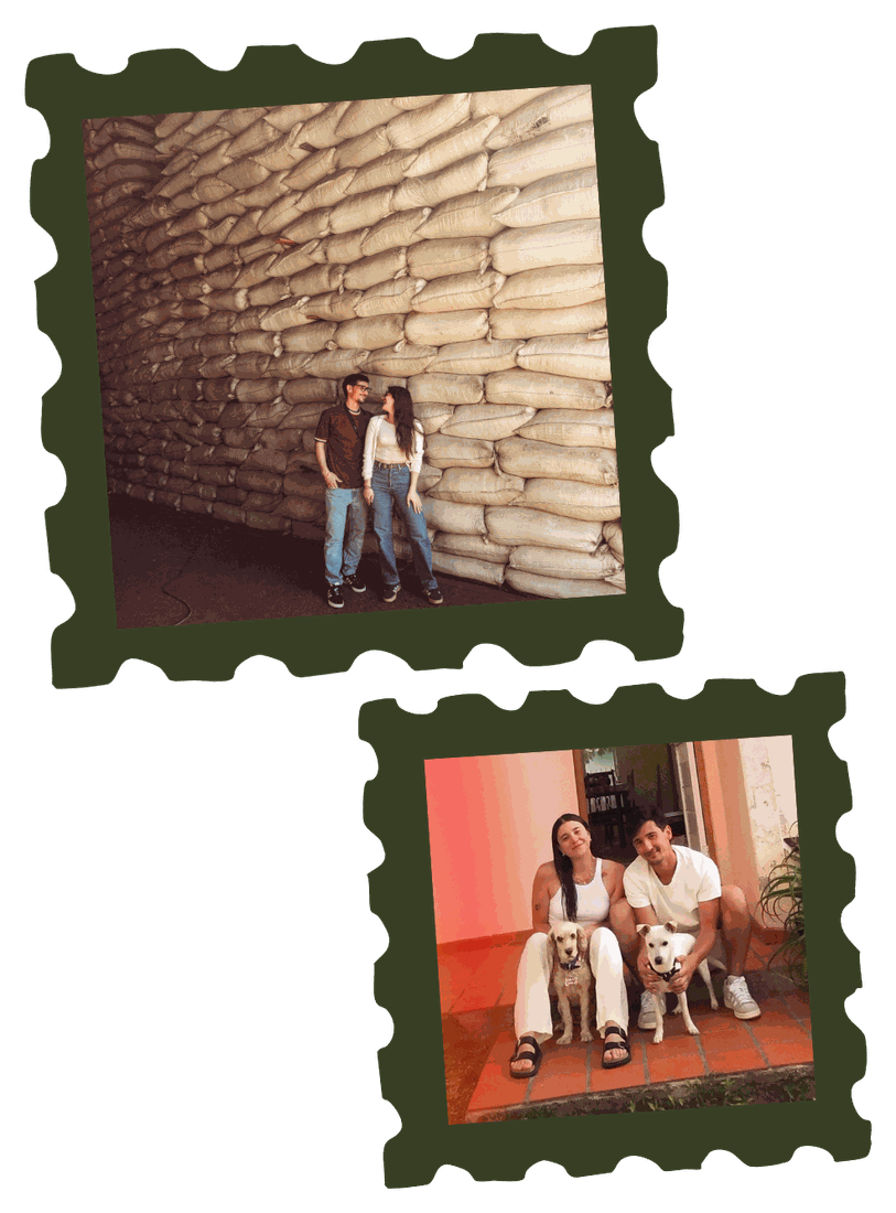 Juli y Diegui, y Cocca y Charly