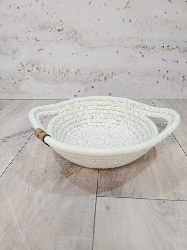 Cesta organizadora Laurel Mediana 20x6cm