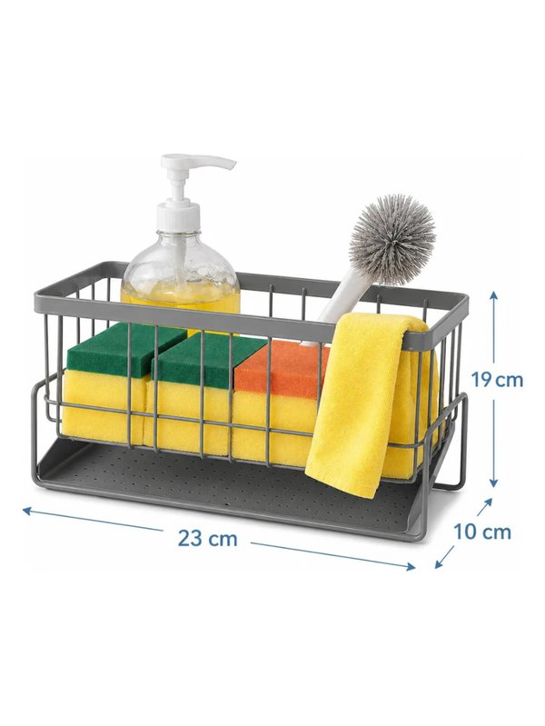 Escurridor de bacha de hierro gris Velissea