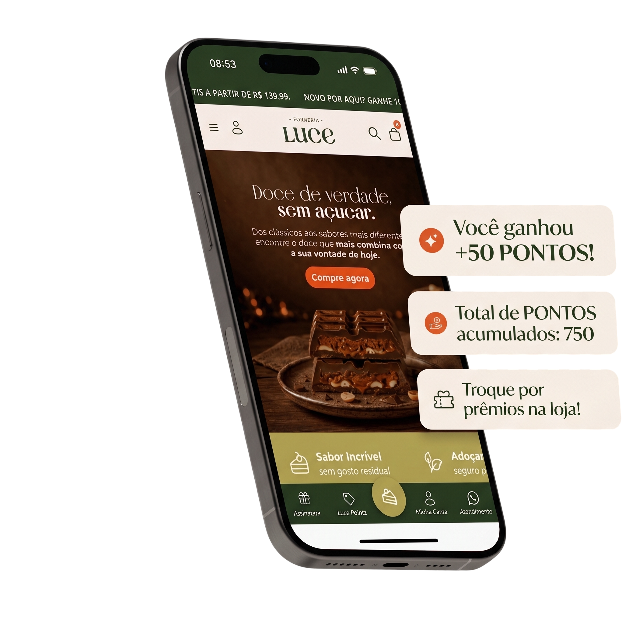 Luce Club — programa de fidelidade da Forneria Luce