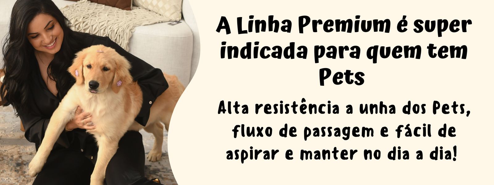 Tapete turco pet friendly Primazzi resistente para lares com c&atilde;es e gatos