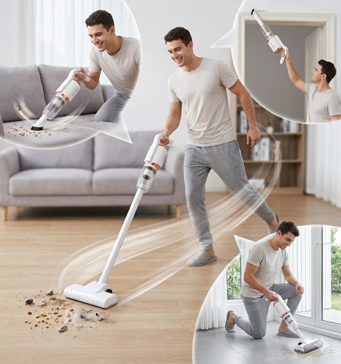 Aspiradora TurboClean 2 en 1