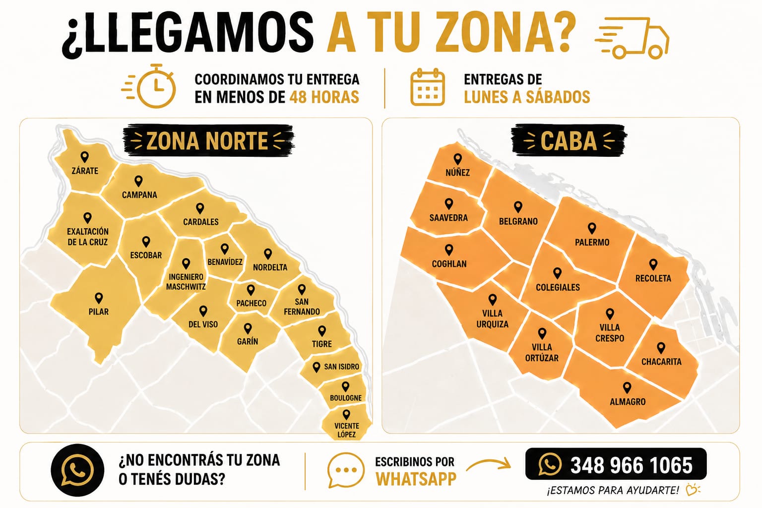 Zona de entrega