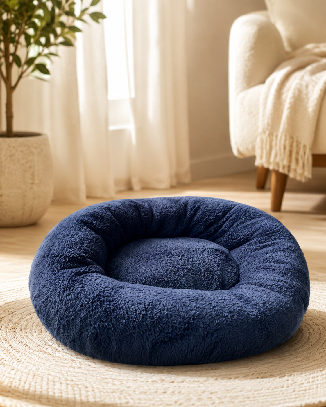 Cama nido para perros y gatos