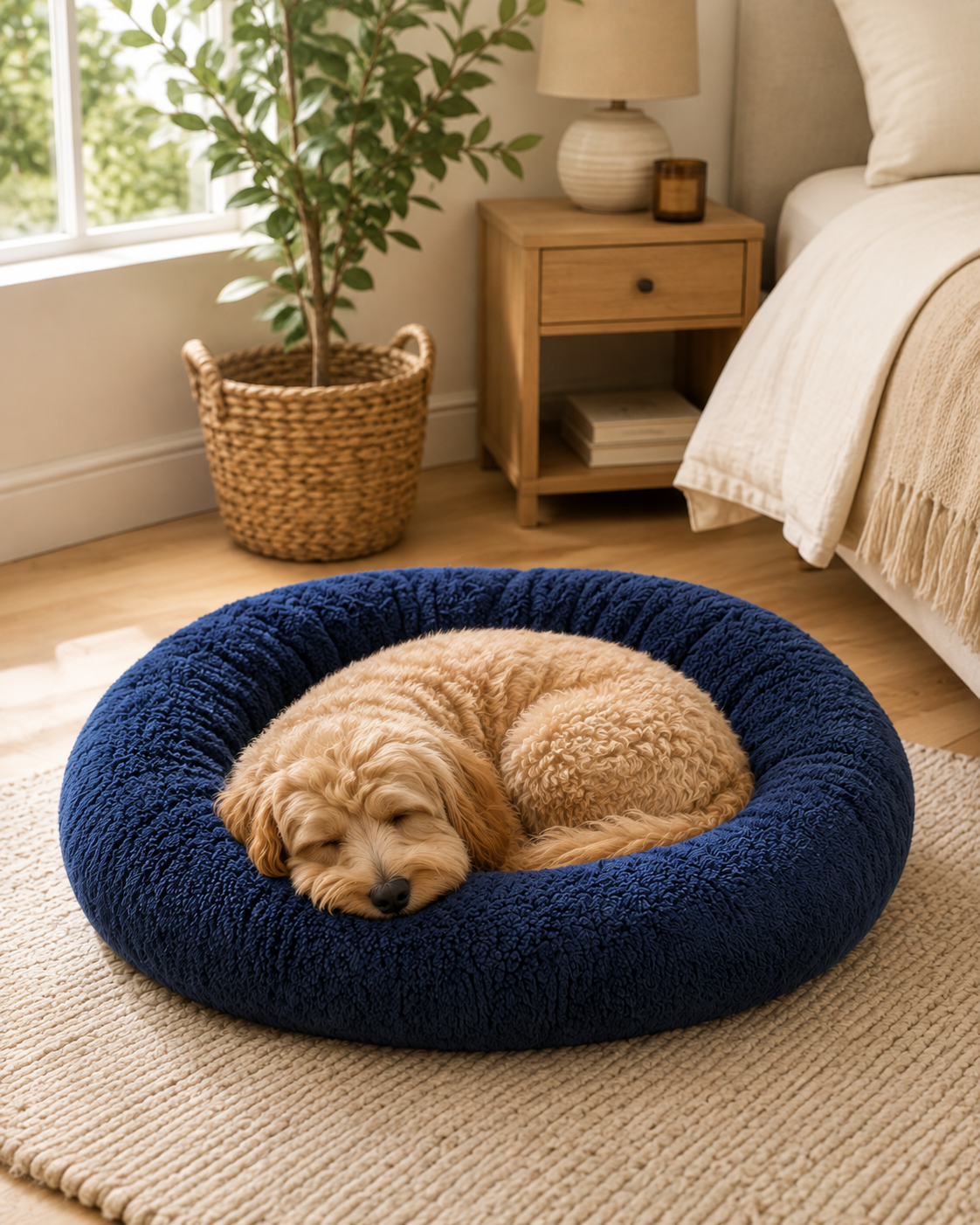 Cama nido para mascotas