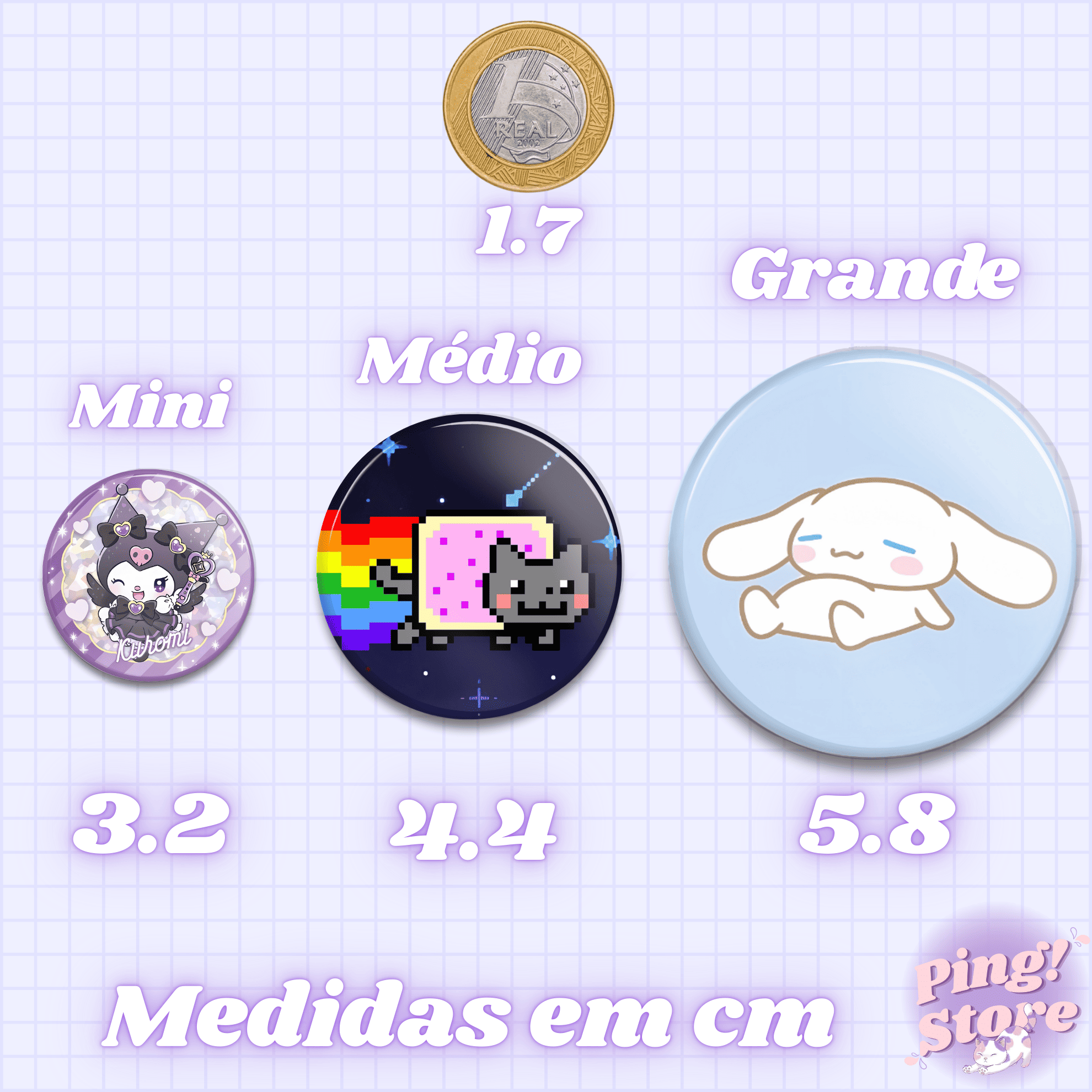Medida bottons