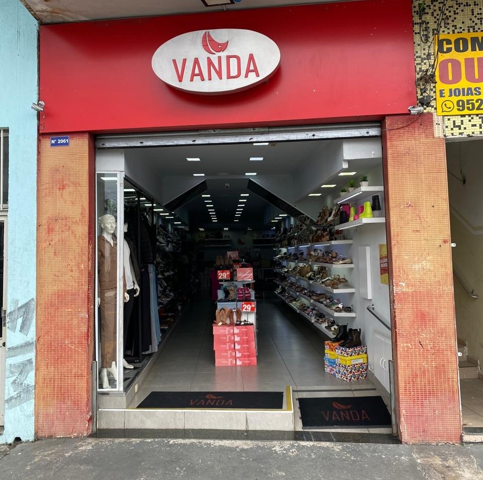 Fachada Vanda Calçados - Unidade 2
