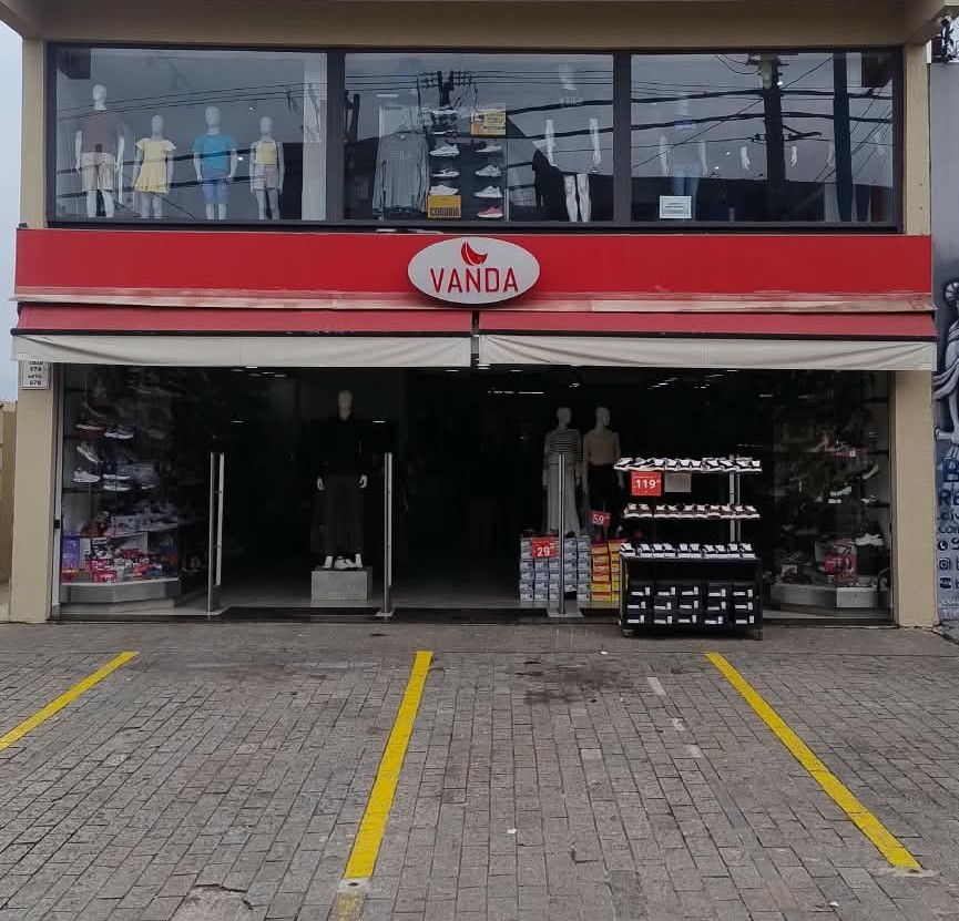 Fachada Vanda Calçados - Unidade 1
