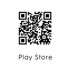 QR code para baixar o app no Google Play