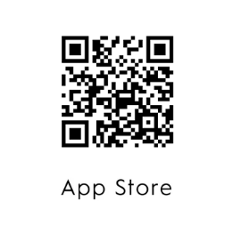 QR code para baixar o app na App Store