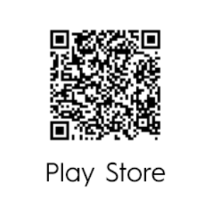 QR code para baixar o app no Google Play