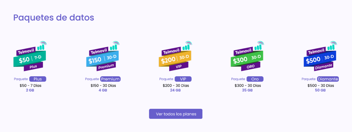 Paquetes Telmovil