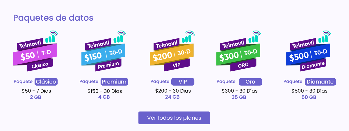 Paquetes Telmovil