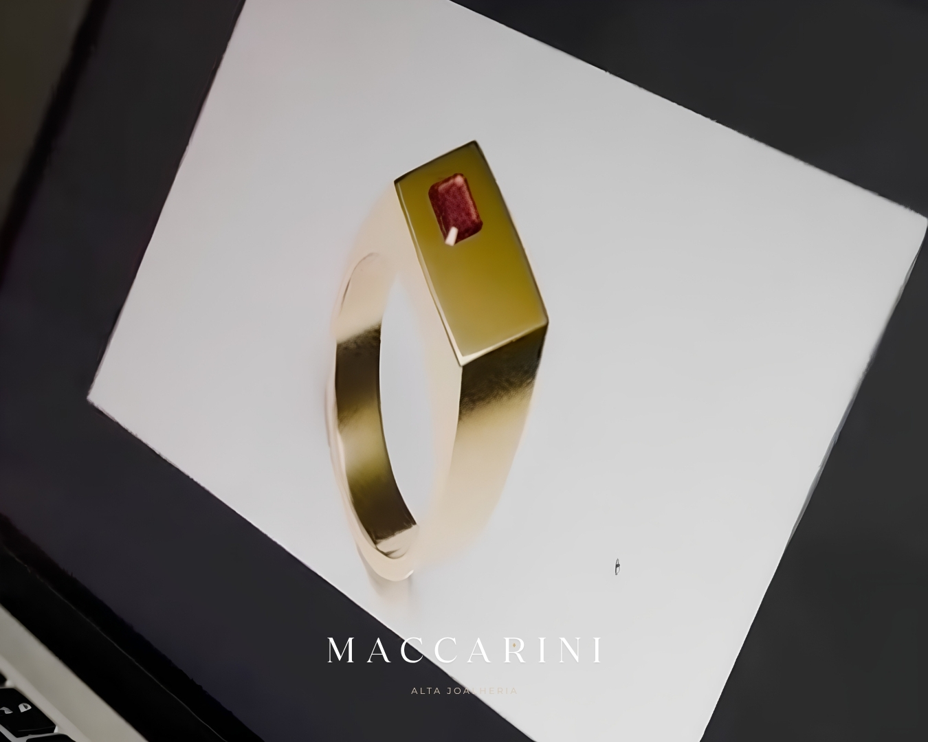 Modelagem 3D da joia Maccarini