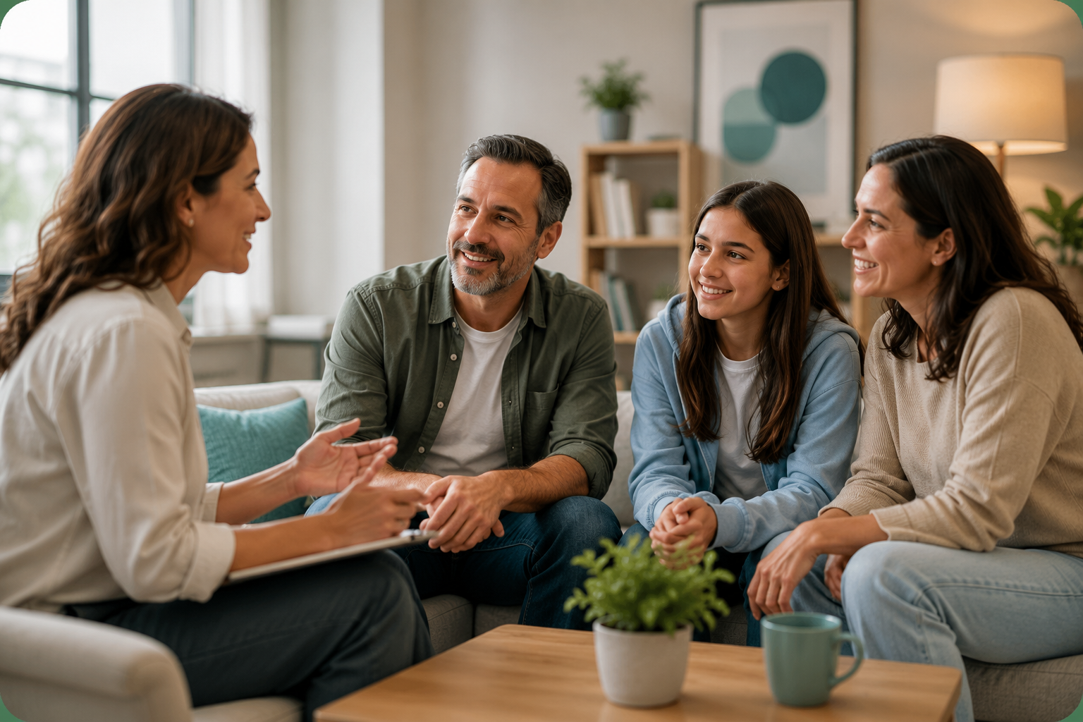 Capacitaciones para familias