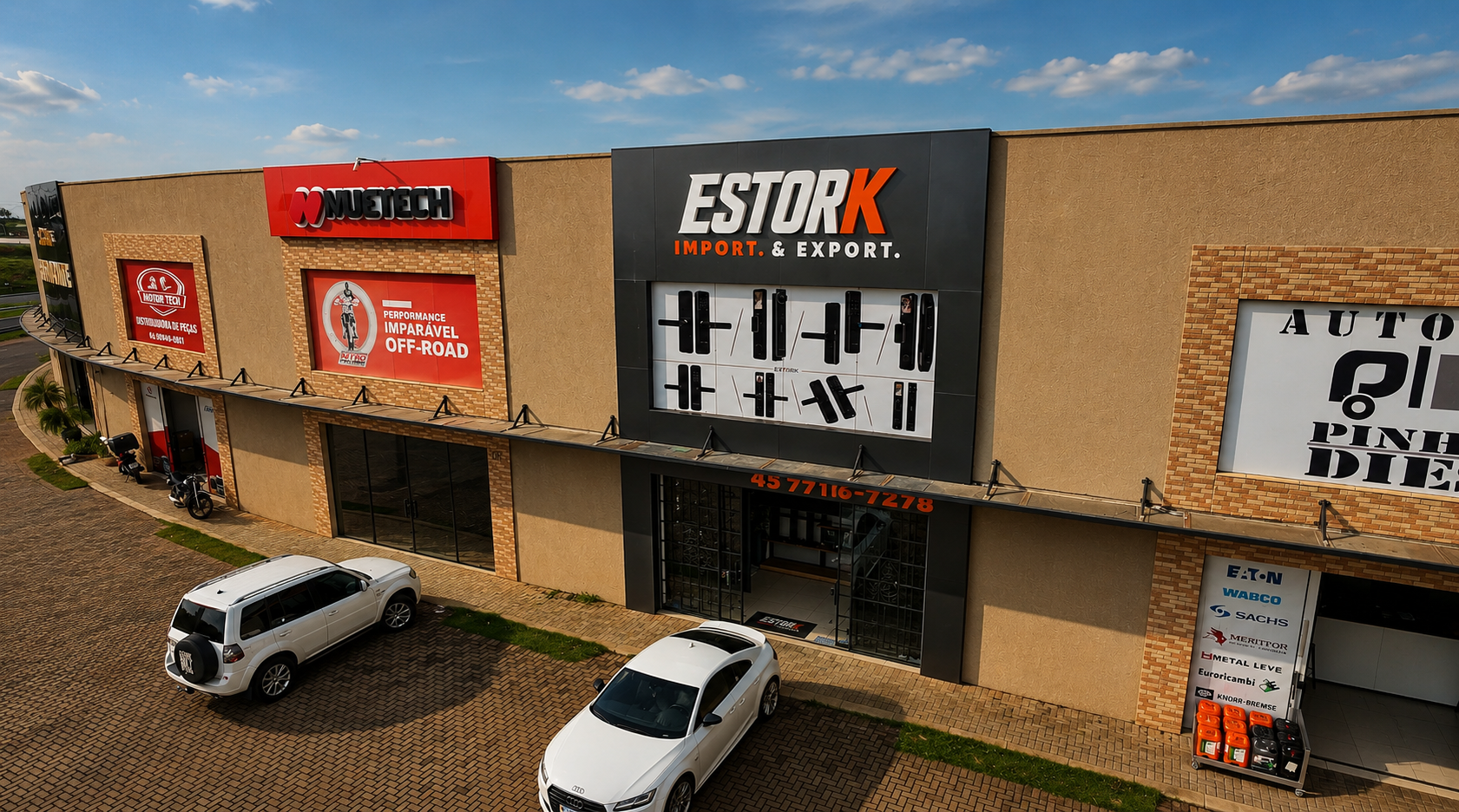 Fachada Empresa Estork Importação e Exportação