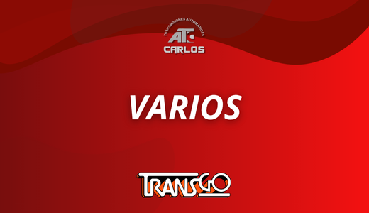 Válvulas, RIMAs y varios TransGo