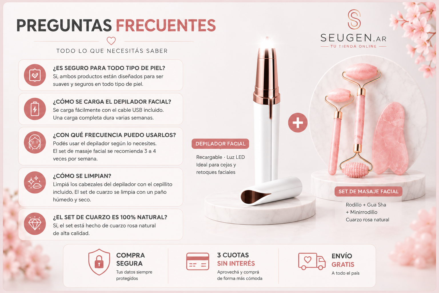 Preguntas frecuentes Beauty 2 en 1