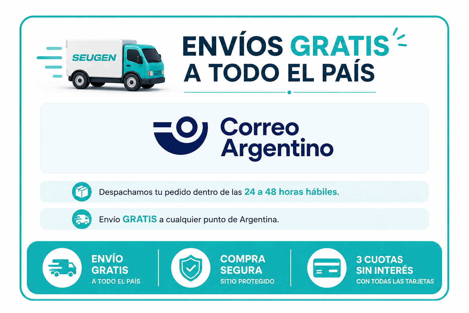 Envío gratis Seugen