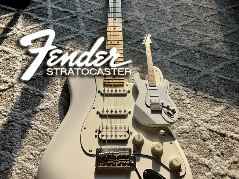 Réplica de guitarra Fender Stratocaster
