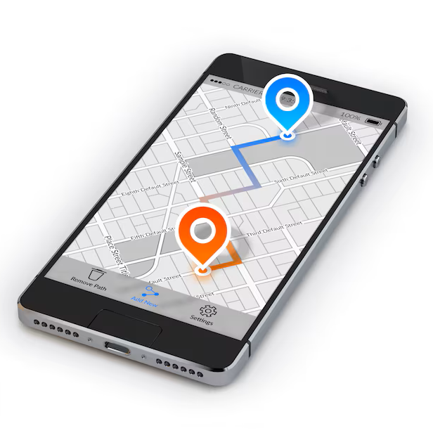 mapa GPS localiza&ccedil;&atilde;o