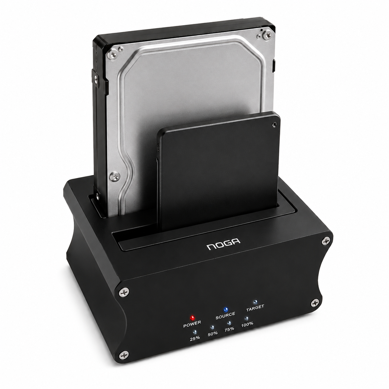 Clonador HDD y SSD SATA en uso