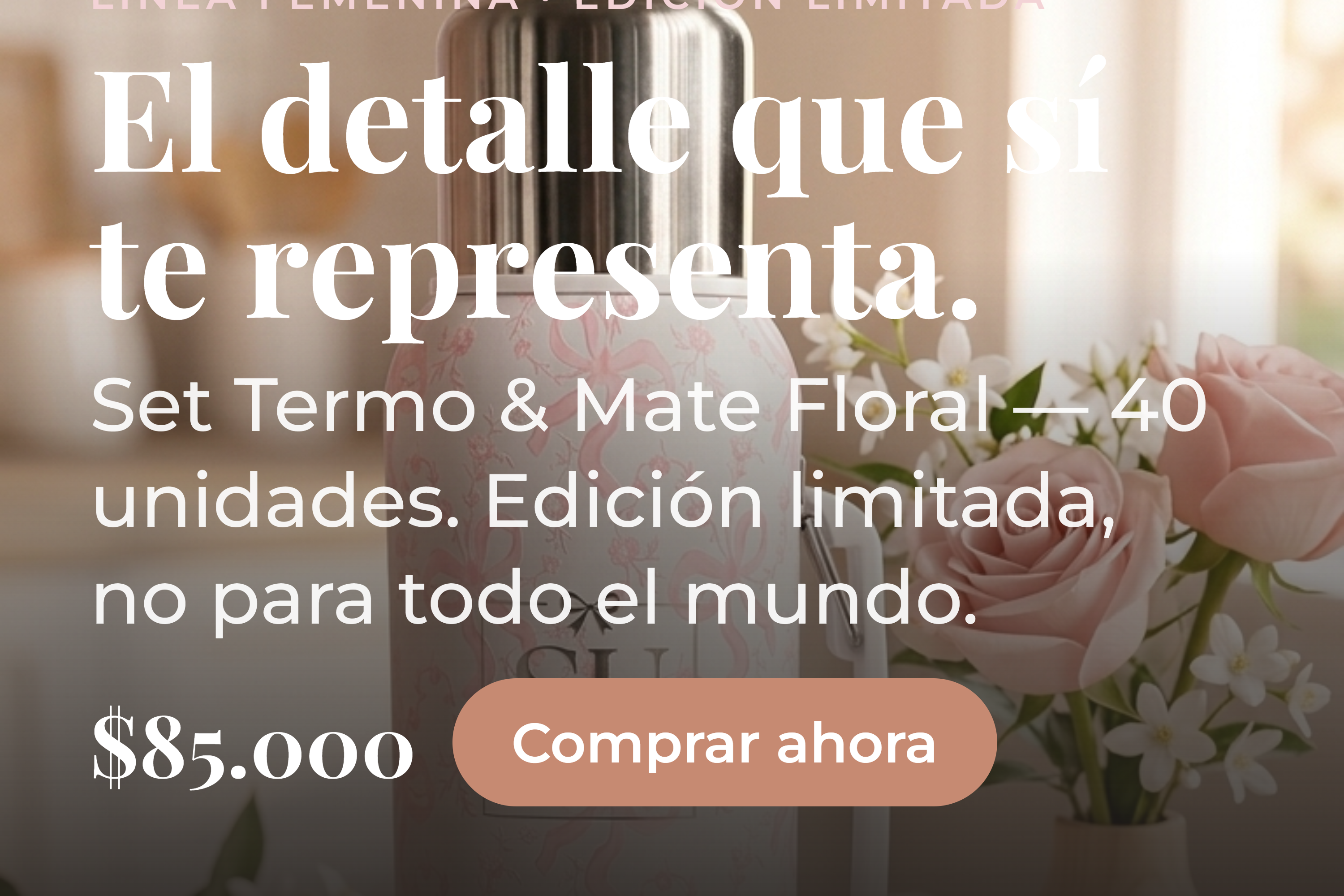 Set Termo & Mate Floral SU Premium Line - hero