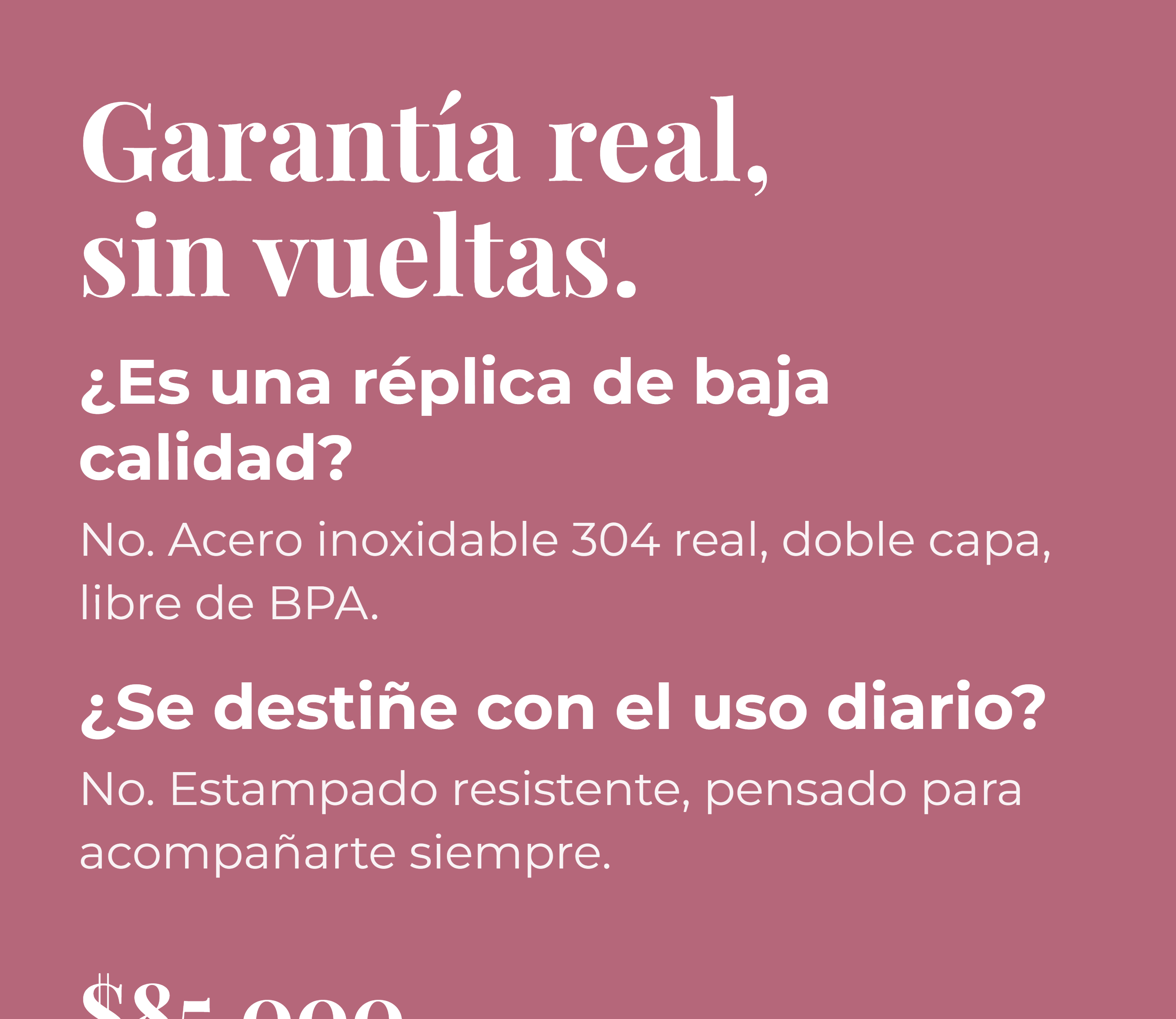 Set Termo & Mate Floral SU Premium Line - garantia y CTA