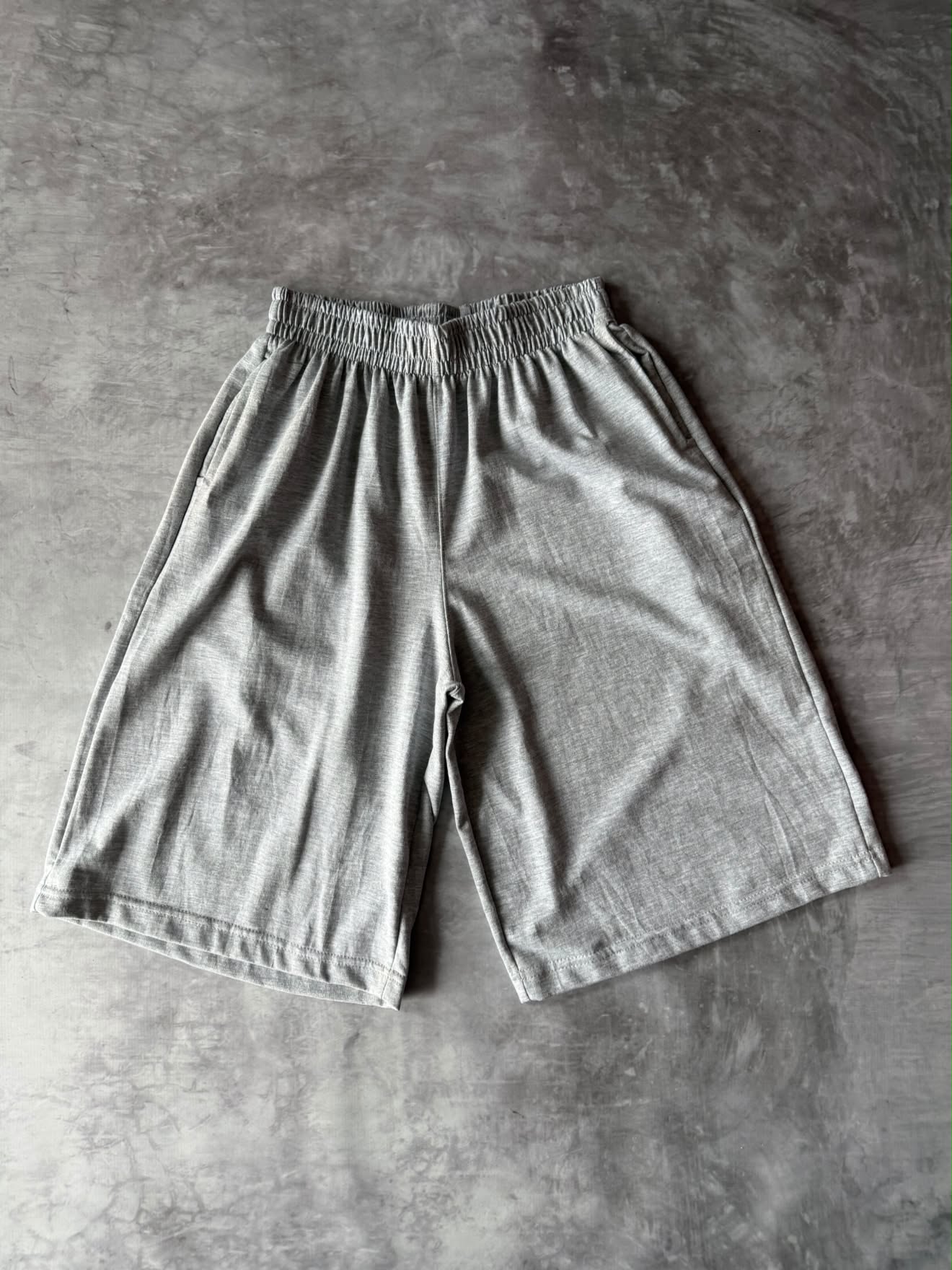 Bermuda baggy gris melange Flexin Clothes