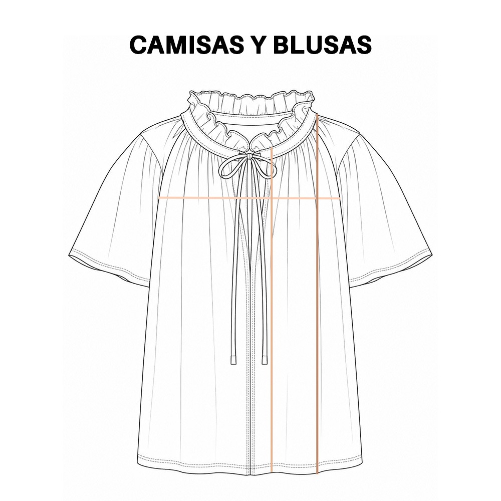 Cómo tomamos las medidas de camisas, buzos y camperas CHENAL