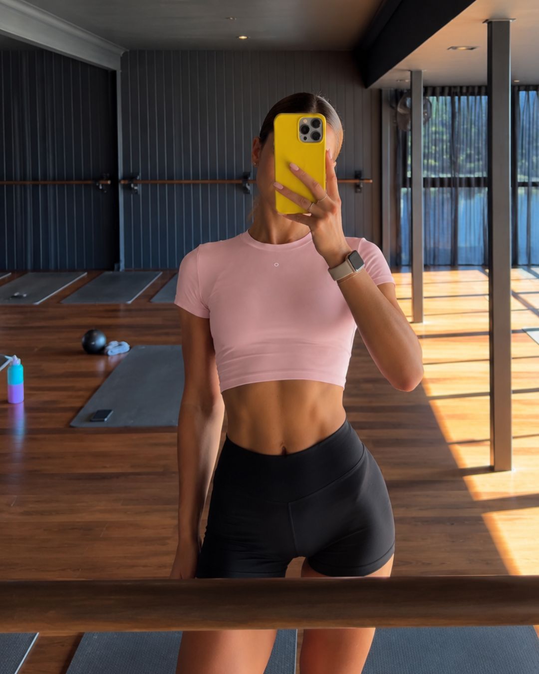 Remera Rose para entrenar