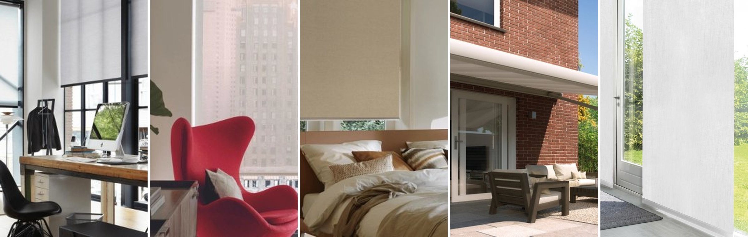 Cortinas roller, screen, black out y toldos Sunset