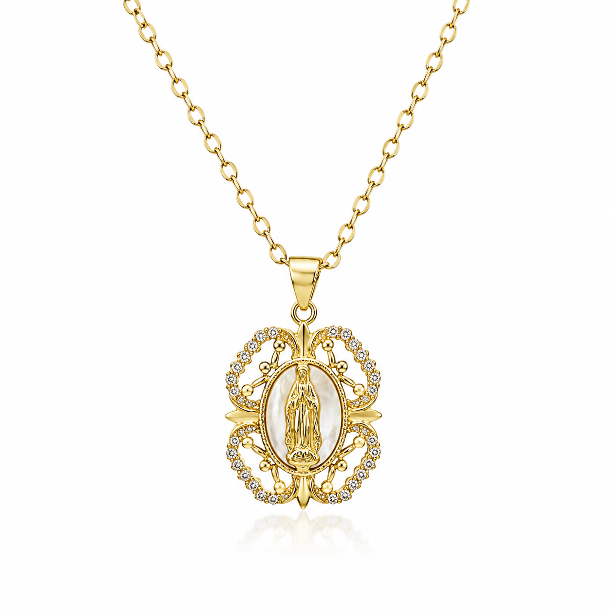 Collar Virgen de la Medalla Milagrosa