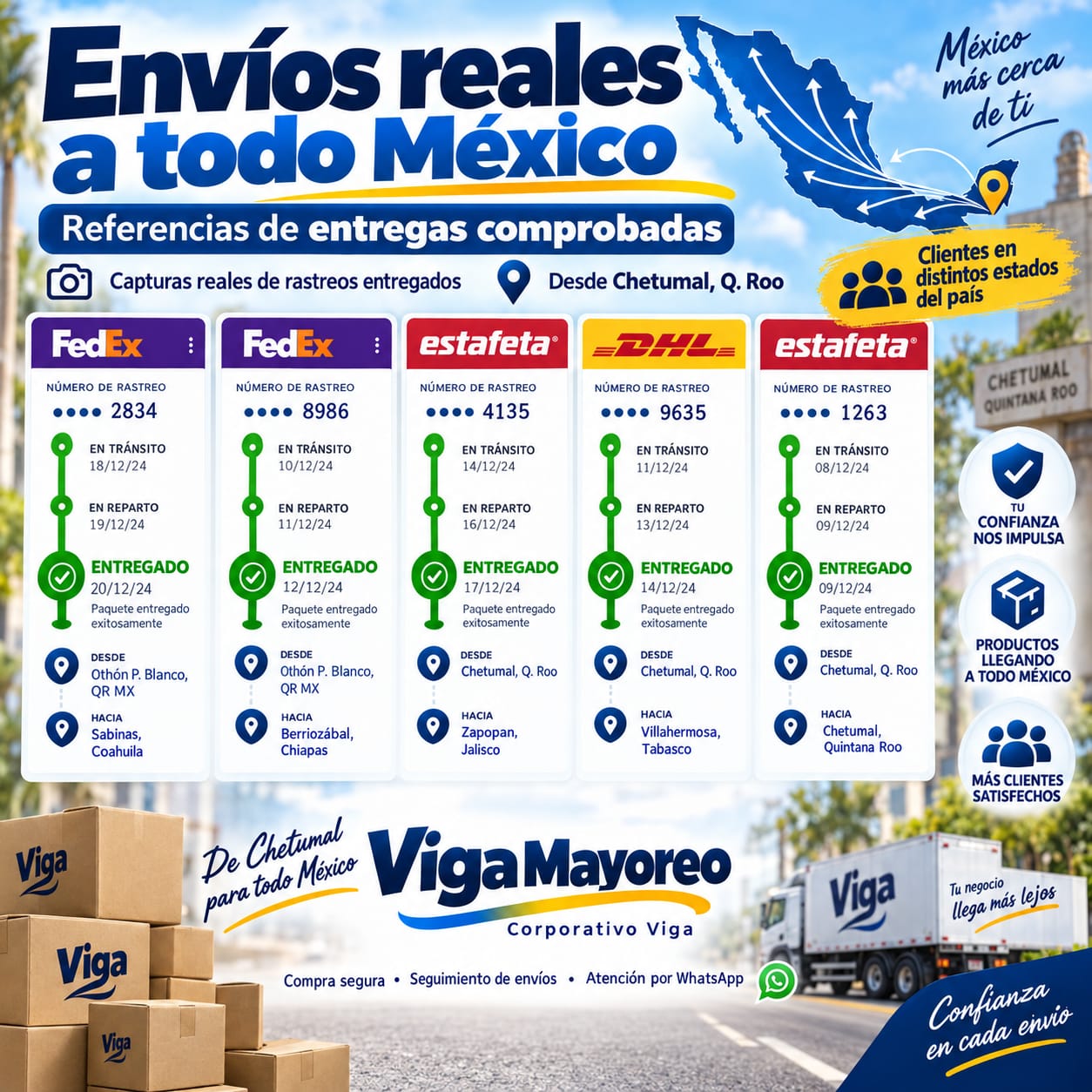 viga mayoreo