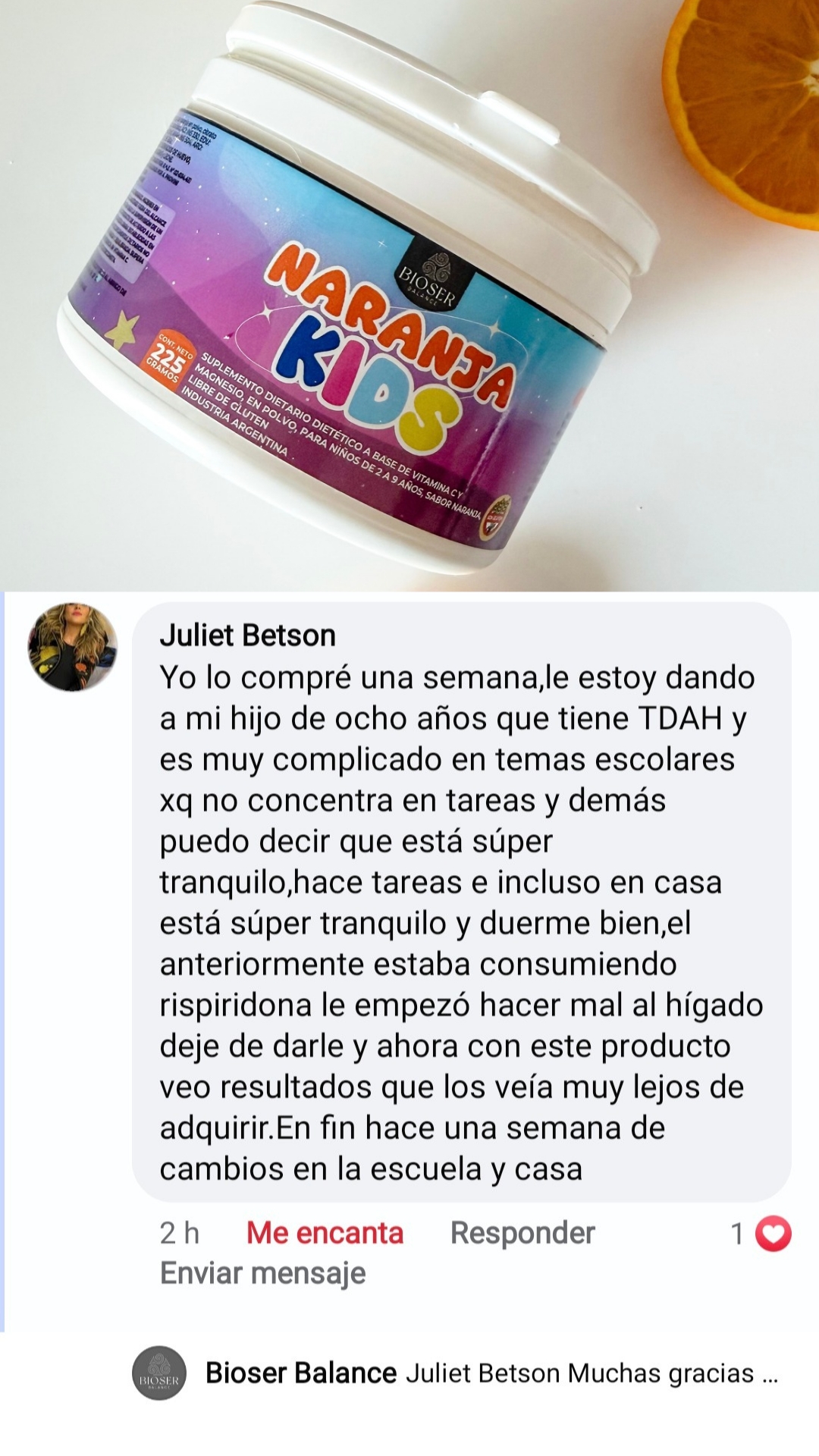 Testimonio real sobre concentración, calma y descanso
