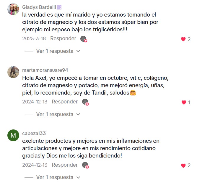 Comentarios reales sobre energía y rendimiento